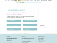ergo-wicke.ch Webseite Vorschau
