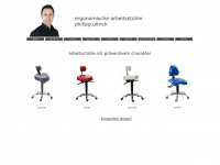 ergonomische-arbeitsstuehle.ch Webseite Vorschau