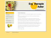 ergotherapie-adler.de Webseite Vorschau