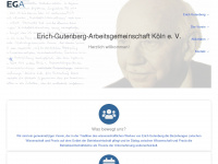 erich-gutenberg-arbeitsgemeinschaft.de Webseite Vorschau