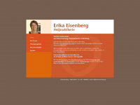 erika-eisenberg.de Webseite Vorschau