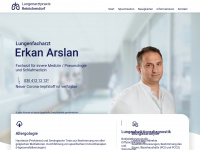 erkan-arslan.de Webseite Vorschau