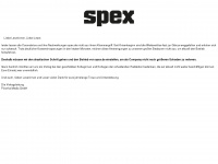hacken.spex.de Webseite Vorschau