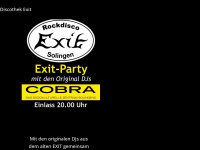 discothek-exit.de Webseite Vorschau
