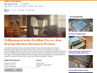 pavillon-presse.de Webseite Vorschau