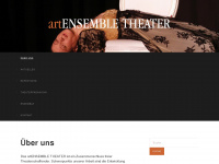 ensembletheater.de Webseite Vorschau