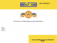 budach-haus.de Webseite Vorschau