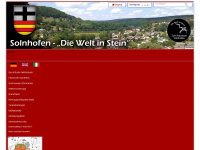 solnhofen.de Webseite Vorschau