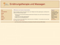ernaehrungs-therapie.ch Webseite Vorschau