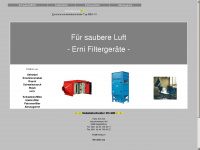 erniag.ch Webseite Vorschau