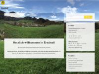 erschwil.ch Webseite Vorschau