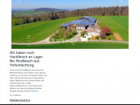 erushof.ch Webseite Vorschau
