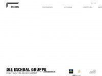eschbal.ch Webseite Vorschau