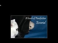escorialcats.de Webseite Vorschau