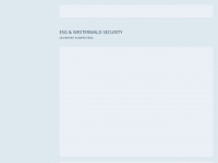 esg-security.de Webseite Vorschau