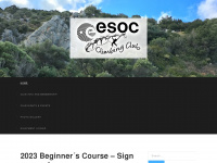 esoc-climbing.de Webseite Vorschau