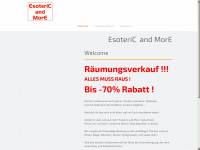 esotericandmore.at Webseite Vorschau