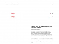 espacetemps.ch Webseite Vorschau