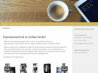espressoservice.at Webseite Vorschau