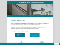 esra-gmbh.de Webseite Vorschau