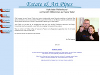 estate-art-pipes.de Webseite Vorschau