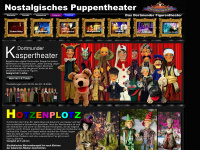nostalgisches-puppentheater.de Webseite Vorschau