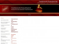 familienrecht-deutschland.de Webseite Vorschau