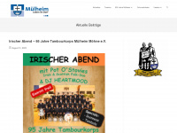 muelheim.org Webseite Vorschau