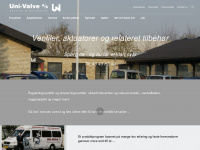 uni-valve.com Webseite Vorschau