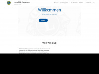 lions-wedemark.de Webseite Vorschau
