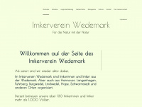 imkerverein-wedemark.de Webseite Vorschau