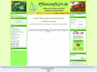 pflanzenfix24.de Webseite Vorschau
