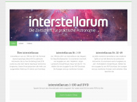 interstellarum.de Webseite Vorschau