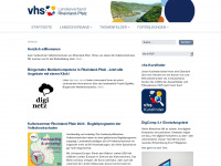 vhs-rlp.de Webseite Vorschau