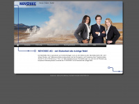 novosec.com Webseite Vorschau