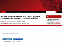 mtv-goslar.de Webseite Vorschau