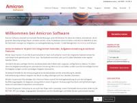 amicron.de Webseite Vorschau