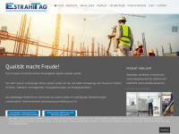 estrahit.ch Webseite Vorschau