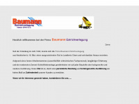 estrich-baumann.de Webseite Vorschau