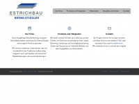 estrichbau-stiegler.de Webseite Vorschau