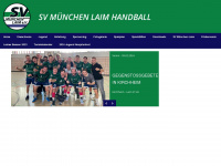 sv-laim-handball.de Webseite Vorschau