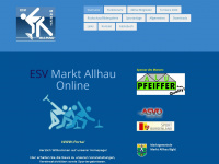 esv-marktallhau.at Webseite Vorschau