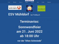 esv-muehldorf.at Webseite Vorschau