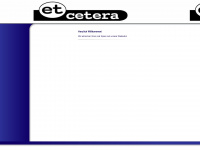 et-cetera.de Webseite Vorschau
