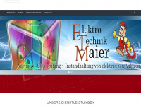 et-maier.at Webseite Vorschau