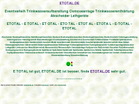 etotal.de Webseite Vorschau