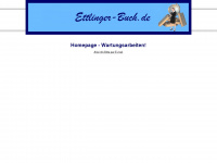ettlinger-verlag.de Webseite Vorschau