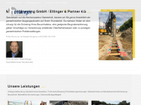 ettinger.co.at Webseite Vorschau