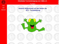 etv-turnen.de Webseite Vorschau