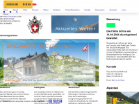 etzlihuette.ch Webseite Vorschau